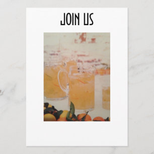 INVITATIE VAN DE FUN SUMMER TIME ARTIJ KAART