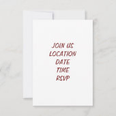 INVITATIE VAN DE WIJNSTAND KAART (Achterkant)