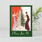 INVITATIE VAN PARTIJEN DIE PARTIJ ZIJN VAN DE SEIZ KAART (Staand voorkant)