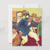 INVITATIE VAN RETIREPARTIJEN GOLFER EZ2 AANGEPAST KAART (Voorkant)