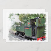 INVITATIE VAN STEAMTREINEN (Voorkant / Achterkant)