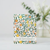 INVITATIE VAN WILLIAM MORRIS-RETIMENT PARTIJ KAART (Staand voorkant)