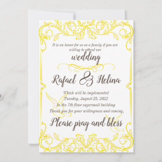 Invitatie wedding kaart