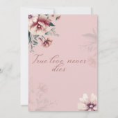 Invitatie wedding kaart (Achterkant)