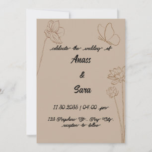 Invitatie wedding kaart
