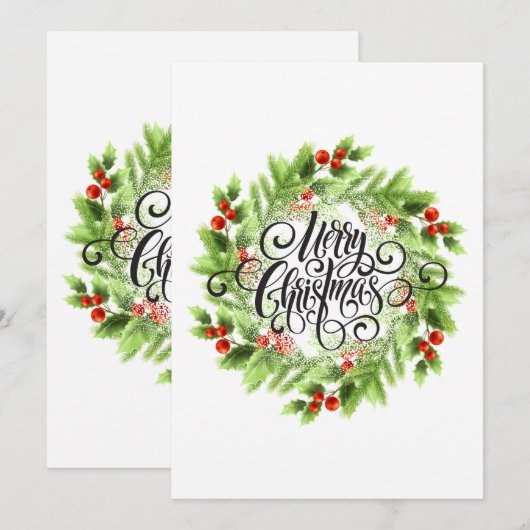 Invitatiekaart Kaart (Voorkant / Achterkant)