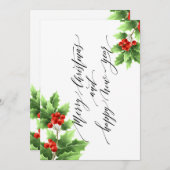 Invitatiekaart Kaart (Voorkant / Achterkant)