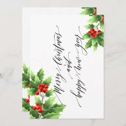 Invitatiekaart Kaart (Voorkant / Achterkant)