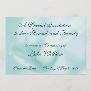 Invitaties Baptism Christening Sjablonen