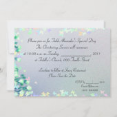 Invitaties Baptism Christening Sjablonen (Achterkant)