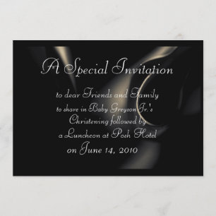 Invitaties Baptism Christening Sjablonen Kaart
