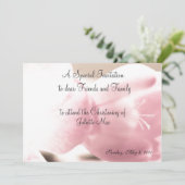 Invitaties Baptism Christening Sjablonen Kaart (Staand voorkant)