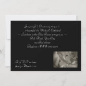 Invitaties Baptism Christening Sjablonen Kaart (Achterkant)