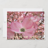 INVITATIES Dogwood Flowers kondiging Kaarten (Voorkant)