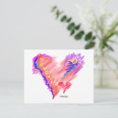 INVITATIES - Heart Felt Kaart (Staand voorkant)