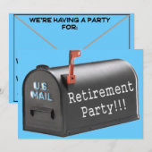 INVITATIES VOOR OPNIEUW OPTREDEN VAN POSTWERKNEMER KAART (Voorkant / Achterkant)