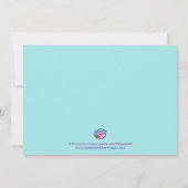 Invitaties voor regenboogdagen kaart (Achterkant)