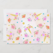 Invitaties voor regenboogontsteking kaart (Achterkant)