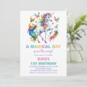 Invitaties voor regenboogontsteking kaart (Staand voorkant)