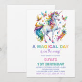 Invitaties voor regenboogontsteking kaart (Voorkant / Achterkant)