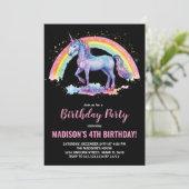 Invitaties voor regenboogontsteking kaart (Staand voorkant)