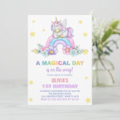 Invitaties voor regenboogontsteking kaart (Staand voorkant)
