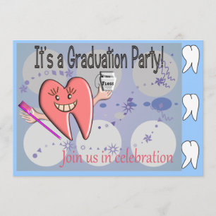 Invitaties voor tandheelkundige verzorging kaart