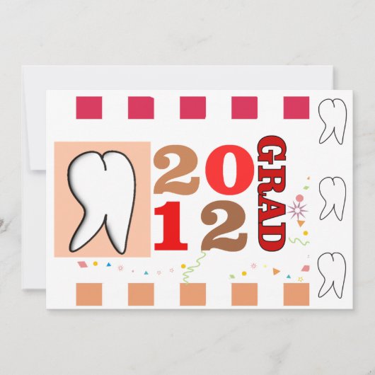 Invitaties voor tandheelkundige verzorging kaart (Voorkant)