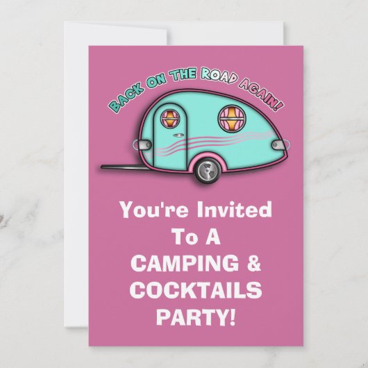 INVITATIES VOOR Trainingsaanhangwagen Kaart (Voorkant)