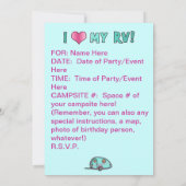 INVITATIES VOOR Trainingsaanhangwagen Kaart (Achterkant)