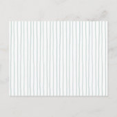 Invitation (10,8 x 14,2 cm) - Baby Shower Briefkaart (Achterkant)