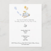 Invitation (10,8 x 14,2 cm) - Baby Shower Briefkaart (Voorkant)