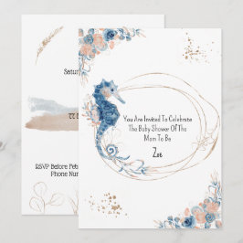 Invitation (12,7 x 17,8 cm) - Baby Shower Kaart