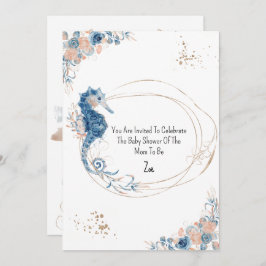 Invitation (12,7 x 17,8 cm) - Baby Shower Kaart