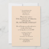 Invitation 25th Ordination Anniversary Priesthood Kaart (Achterkant)
