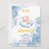 Invitation A reception for our little bear Kaart (Voorkant)