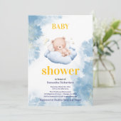 Invitation A reception for our little bear Kaart (Staand voorkant)