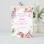 Invitation: A special children's birthday invitati Kaart (Staand voorkant)