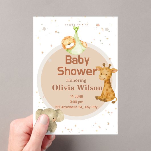 invitation acryl uitnodigingen (Insitu (Draagbaar))