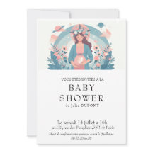 Invitation baby shower in het Frans
