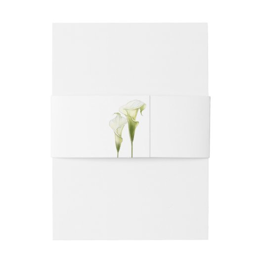 Invitation Belly Band Uitnodigingen Wikkel (Achterkant Voorbeeld)