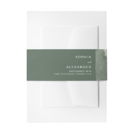 Invitation Belly Band Uitnodigingen Wikkel