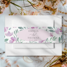 Invitation Belly Band Uitnodigingen Wikkel