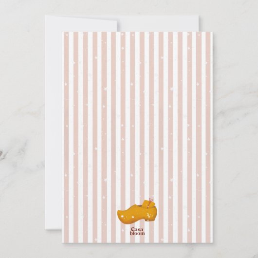 Invitation Card Groetjes van Sinterklaas  Kaart (Achterkant)