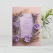 Invitation card kaart (Staand voorkant)