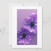 Invitation card kaart (Achterkant)