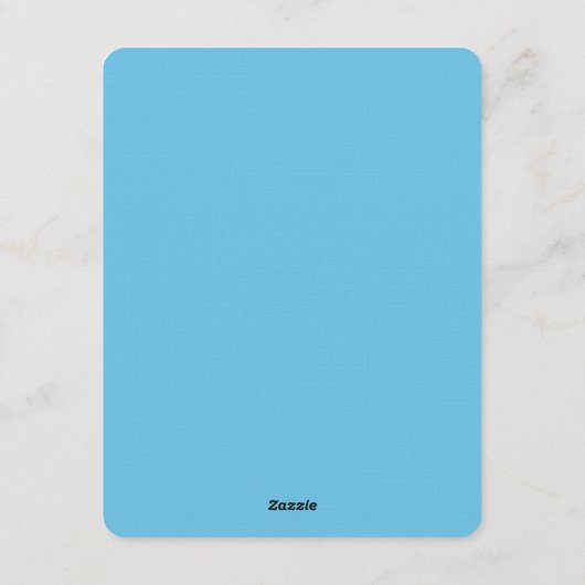 Invitation Card Yoga Meditation Rainbow Colors  Kaart (Achterkant)