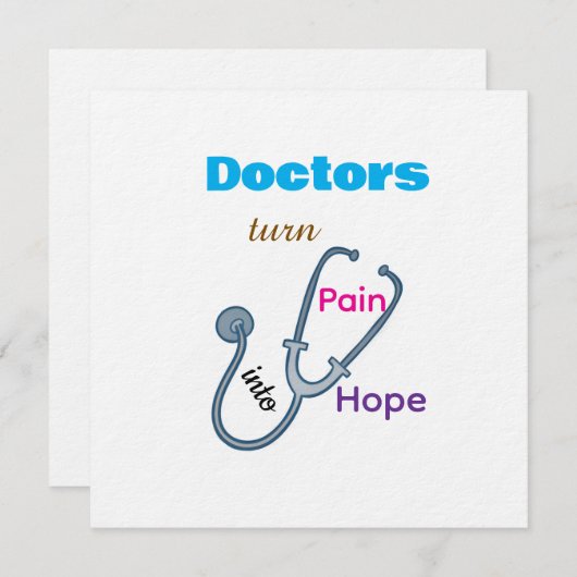 Invitation Cards Kaart (Voorkant / Achterkant)