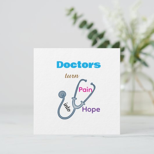 Invitation Cards Kaart (Staand voorkant)