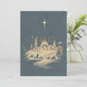 Invitation Christmas  Kaart (Staand voorkant)